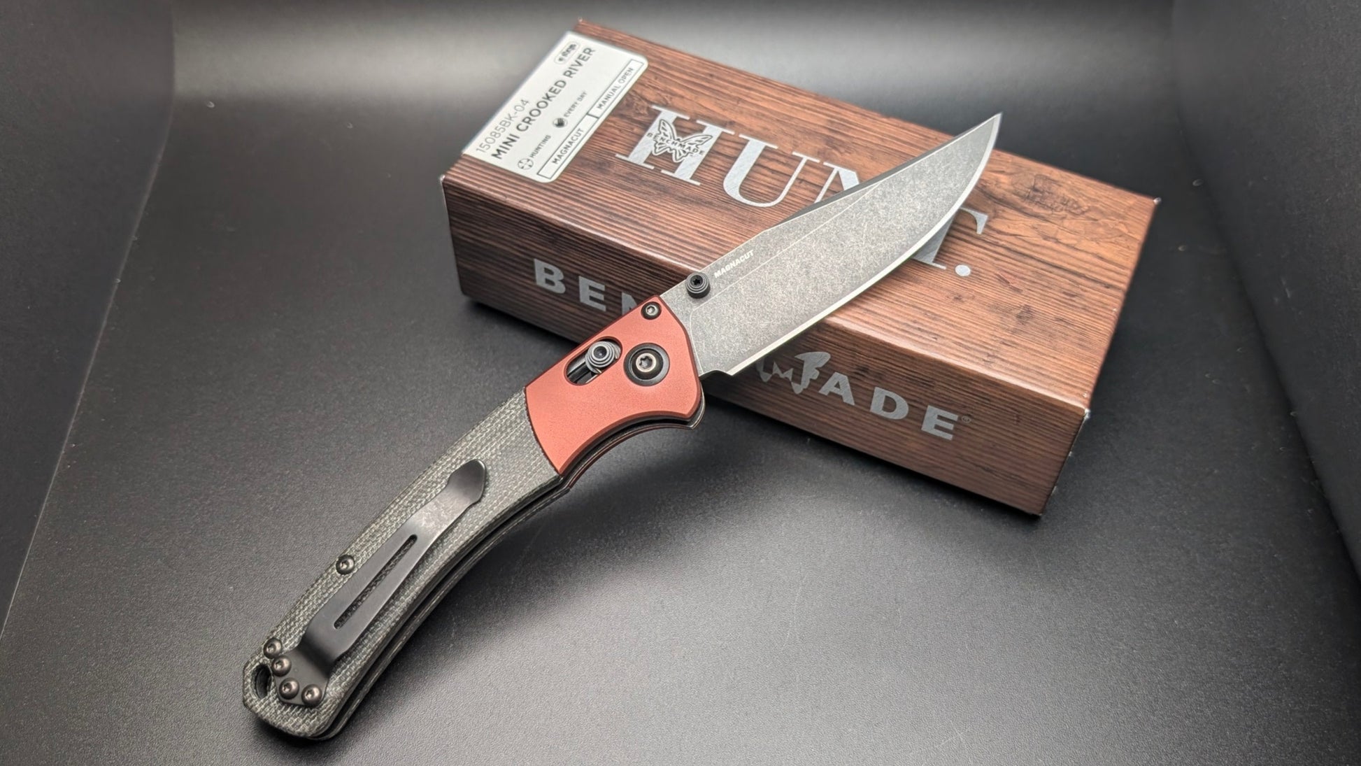 Benchmade Mini Crooked River new in box 