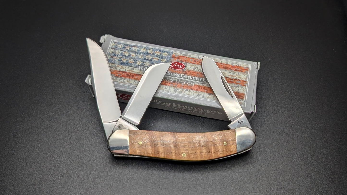 Case Curly Oak Sowbelly Knife