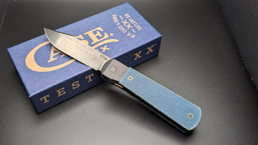 Case Longhouse Blue Denim Canvas 