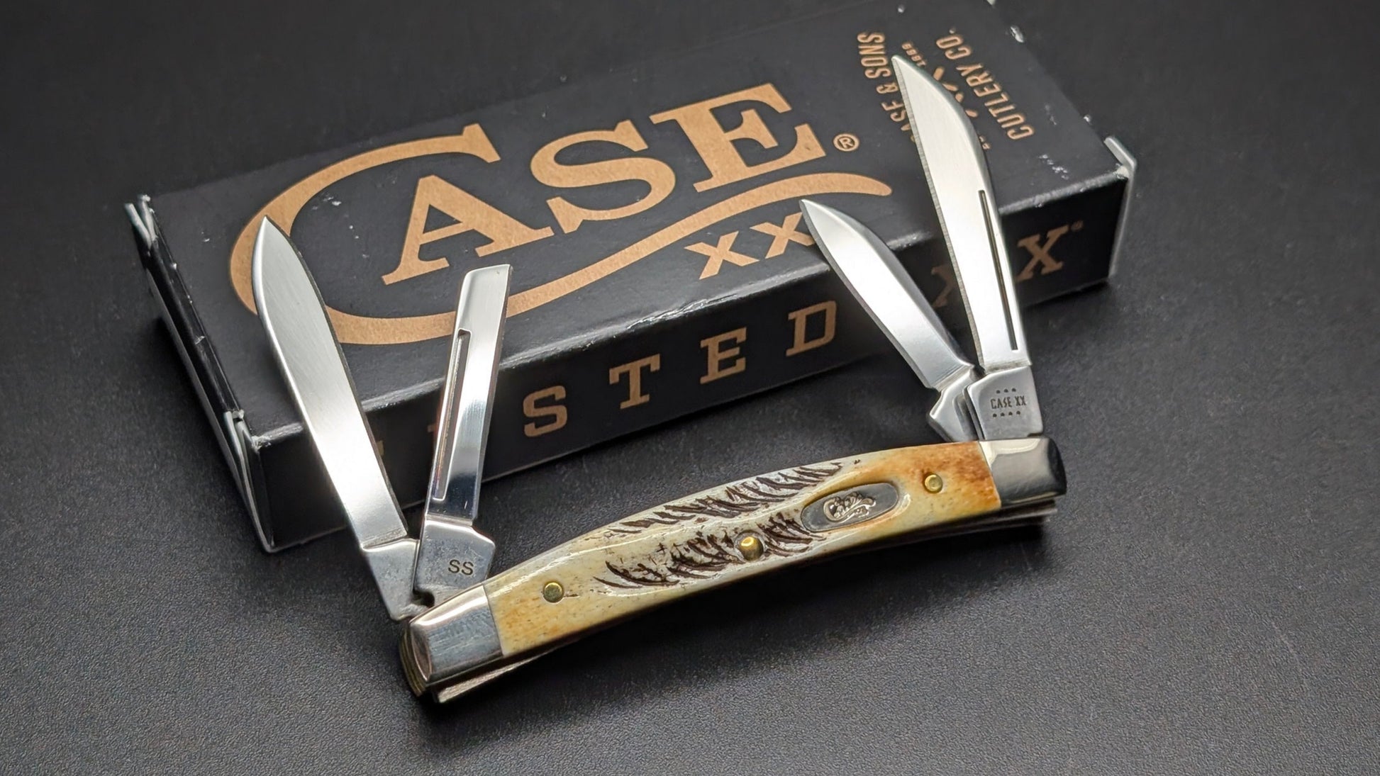 Case Small Congress 6.5 BoneStag Model # 65337 Pattern (6.5468 SS)
