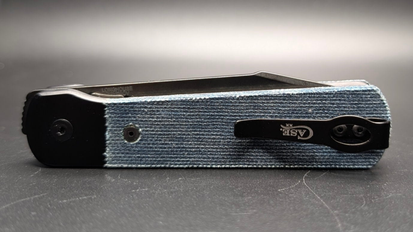 Case Longhouse Blue Denim Canvas 