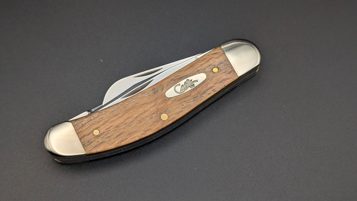 Case Sowbelly Natural Curly Oak Model # 53308 Pattern (TB7339 SS)