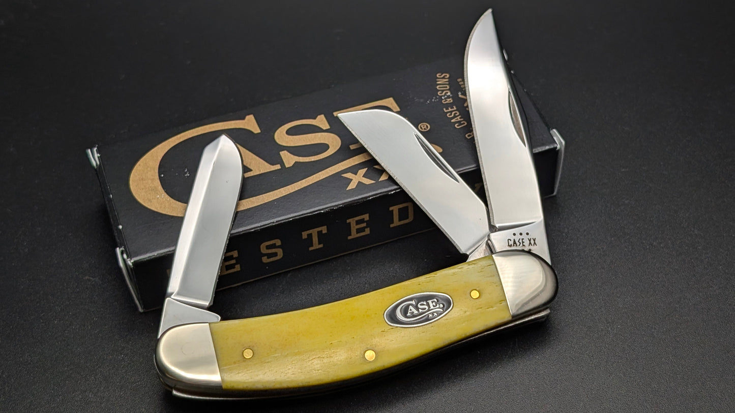 Case Sowbelly Bose Yellow Bone Smooth Model # 20036 Pattern (TB6339 SS)