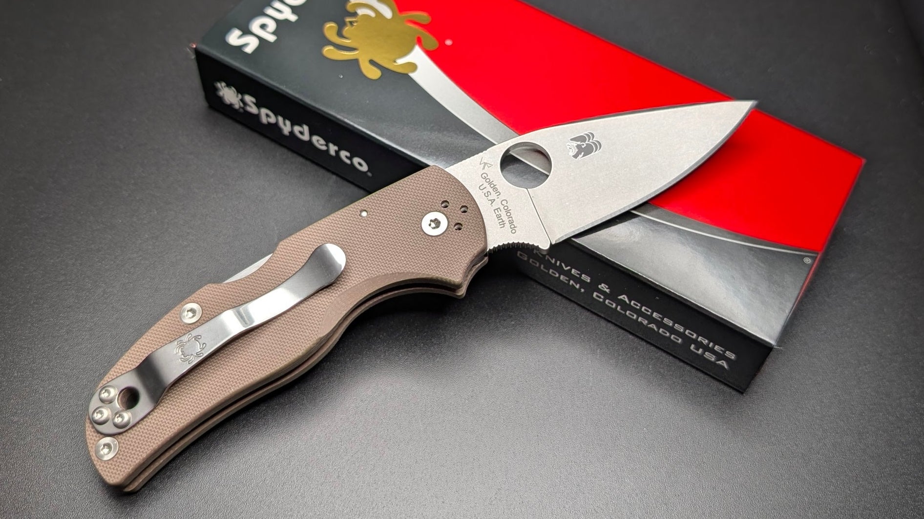 Spyderco Native 5 Handle G10 Blade 15V 