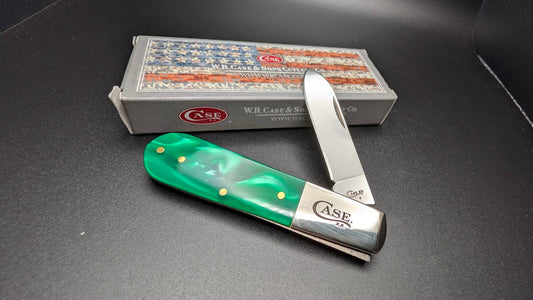Case Barlow SparXX Green Pearl Kirinite Model # 27371 Pattern (101009 SS)