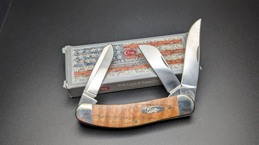 Case Curly Oak Sowbelly Knife