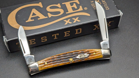 Case Small Congress Antique Bone Rogers Corn Cob Jig Model # 52851 Pattern (6268 SS)
