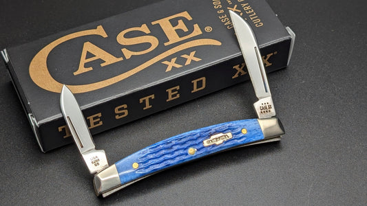 Case Small Congress Blue Bone Rogers Corn Cob Jig Model # 2845 Pattern (6268 SS)