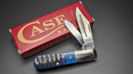 Case knife on a dark surface with 'Case' branding.