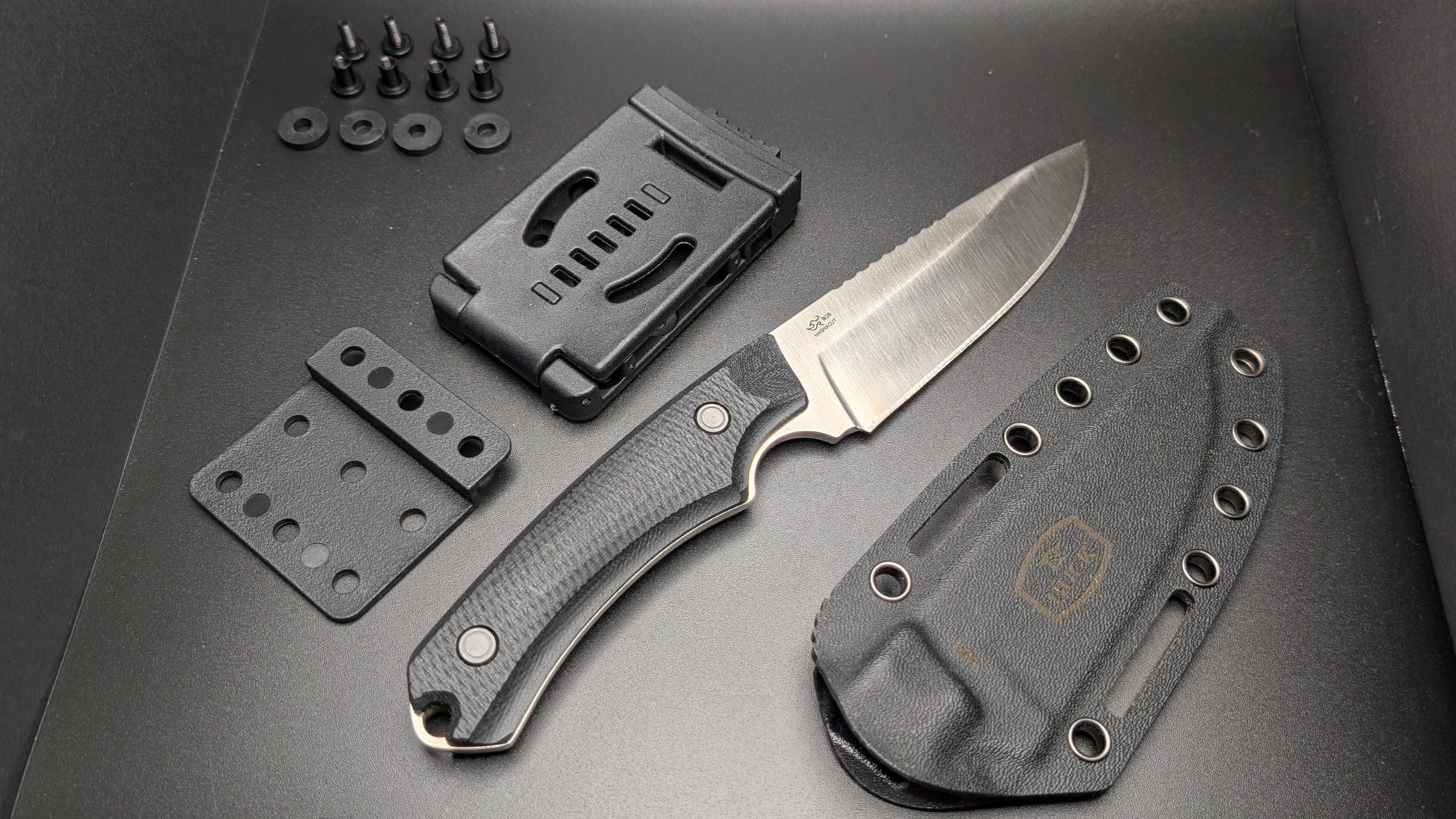 Blade with Sheath and Clip