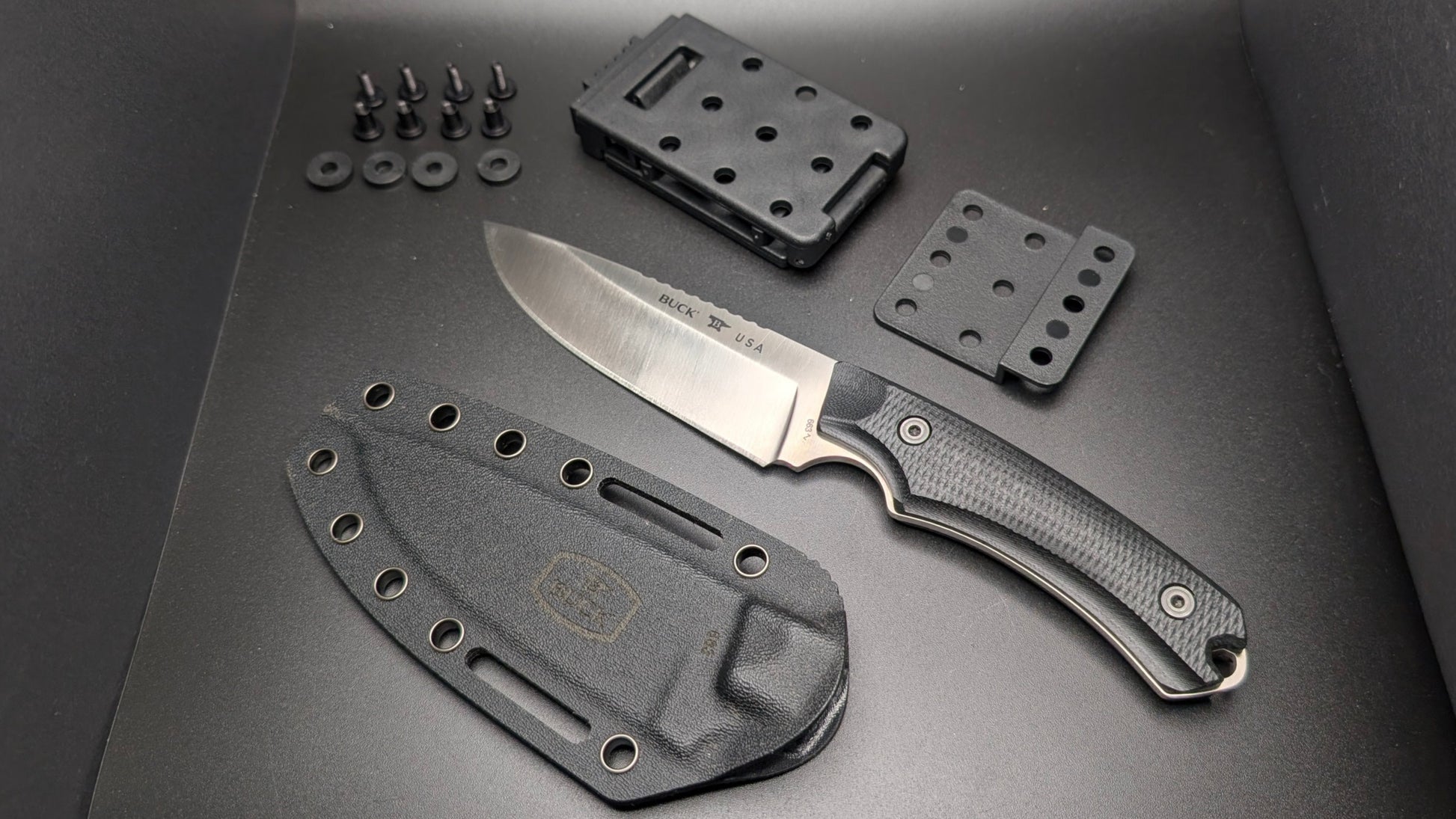 Blade with Sheath and Clip