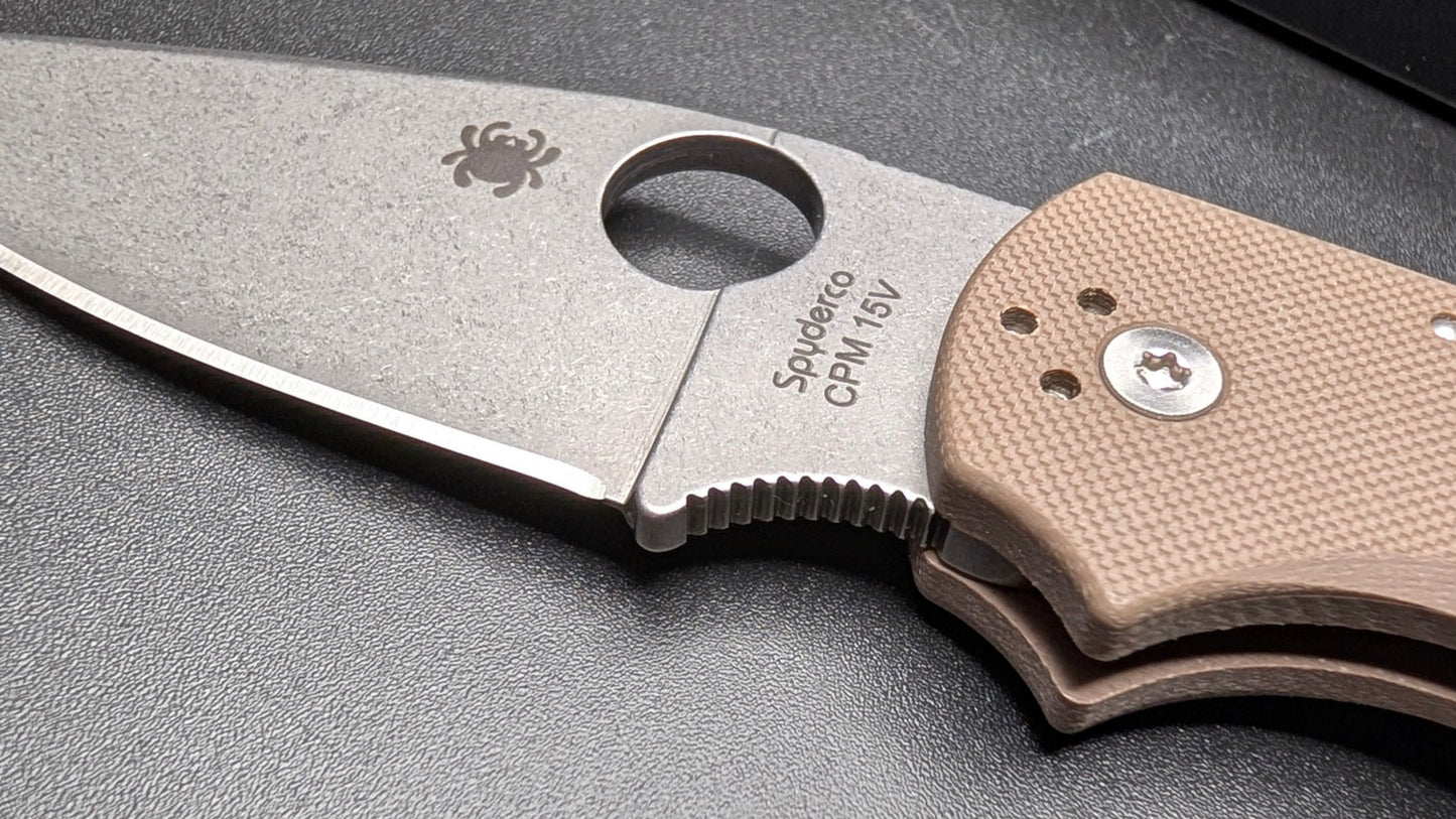 Spyderco Native 5 Handle G10 Blade 15V 