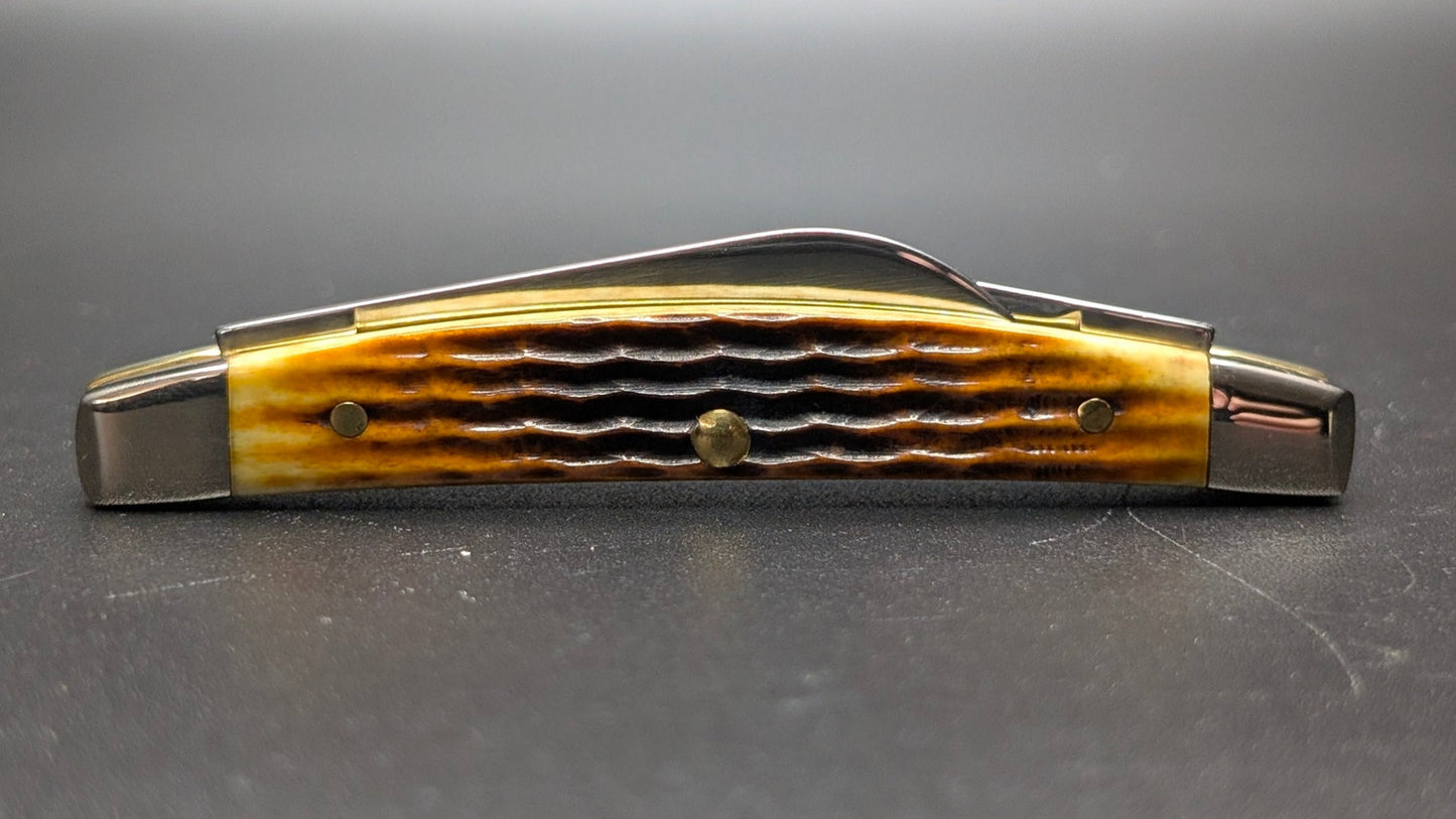 Case Small Congress Antique Bone Rogers Corn Cob Jig Model # 52851 Pattern (6268 SS)